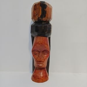 vintage folk art primitive statuttes